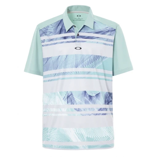 Oakley Aero Stripe Mashie Golf Polo Shirt 2 Oakley Aero Stripe Mashie Golf Polo Shirt - Image 2