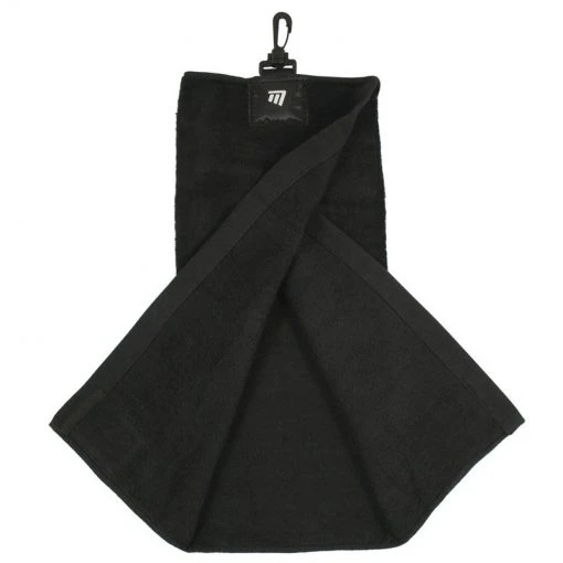 Masters Tri-Fold Towel Black 1 Masters Tri-Fold Towel Black