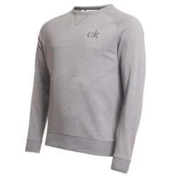 Calvin Klein Columbia Crew Neck Sweater -Golf Pro Deals Store C9486SILMARL5 510x510 1