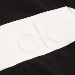 Calvin Klein Embossed Half Zip 19 Calvin Klein Embossed Half Zip -Golf Pro Deals Store C9500BLK WHT8 510x510 1