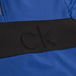 Calvin Klein Embossed Half Zip 16 Calvin Klein Embossed Half Zip -Golf Pro Deals Store C9500BLU BLK8 510x510 1