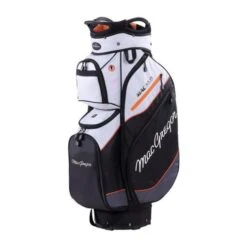 MacGregor MAC 14.0 10" Cart Bag -Golf Pro Deals Store MACBAG153 Silver Black Orange 510x510 1