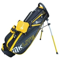 MKids Lite Stand Bag Yellow - 5-7 Years - 115cm