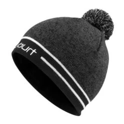 Stuburt Hail Bobble Beanie Hat -Golf Pro Deals Store SBHAT1213 BlackMarl 1 510x510 1