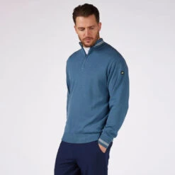 Stuburt Mens Arctic Lined Sweater 29 Stuburt Mens Arctic Lined Sweater -Golf Pro Deals Store SBKNT1226 Model 4 510x510 1