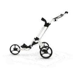 PowaKaddy Twinline 5 Push Golf Trolley -Golf Pro Deals Store TL5 YELLOW WHITE OPEN SIDE 1 510x510 1