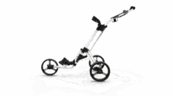 PowaKaddy Twinline 5 Push Golf Trolley -Golf Pro Deals Store TL5 YELLOW WHITE OPEN SIDE 510x287 1