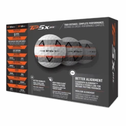 TaylorMade TP5x Pix 2.0 Golf Balls -Golf Pro Deals Store TM21BAL TA473 N7606401 TP5x pix WHT GLB dz Tray v3 510x510 1