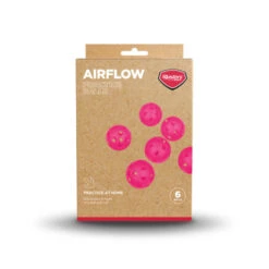 Masters Airflow XP Practice Balls Pack 6 -Golf Pro Deals Store ZDGB0026 AirFlowXP Practice Balls Pink 510x510 1