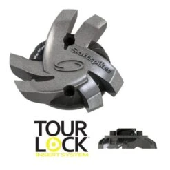 SoftSpikes Silver Tornado Tour Lock Thread 1 Set