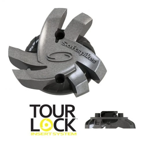 SoftSpikes Silver Tornado Tour Lock Thread 1 Set 1 SoftSpikes Silver Tornado Tour Lock Thread 1 Set